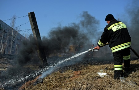 Особый противопожарный режим введен в Волгоградской области