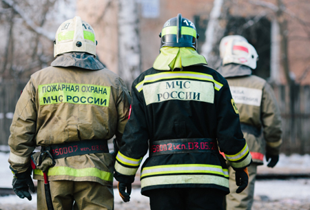 Пожар во дворце спорта в Красноярске ликвидирован