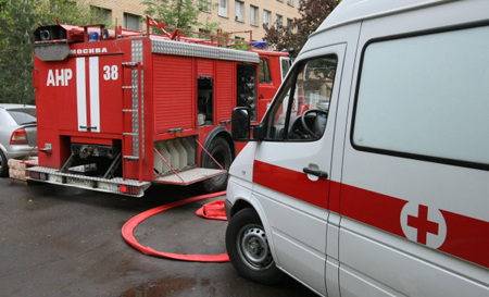 Потушен пожар в жилом здании на Пятницкой улице в Москве