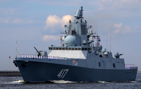 ВМФ планирует принять фрегат "Адмирал Горшков" в III квартале 2018 года