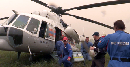 Вертолет МЧС вылетел для поиска альпиниста, сорвавшегося в Безенгийском ущелье Кабардино-Балкарии
