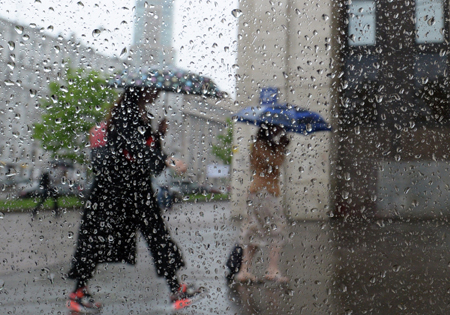 Теплые августовские дожди ожидаются в Москве в конце недели
