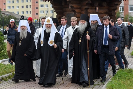 Патриарх Кирилл впервые прибыл в Нарьян-Мар