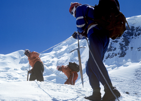 Группа альпинистов пропала в горах Северной Осетии