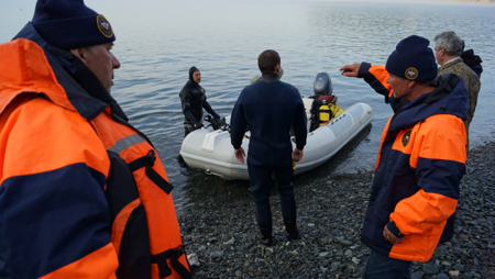 МЧС продолжает поиски пропавших на Иовском водохранилище людей