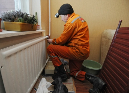 В Москве начали включать отопление