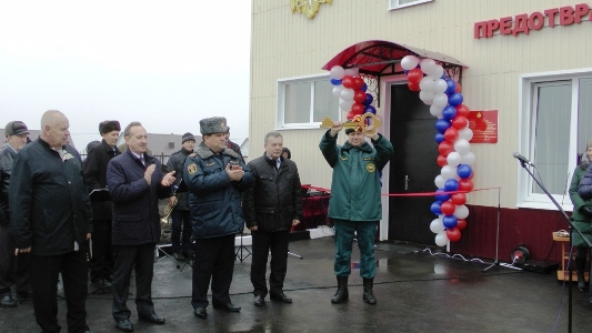 Новая пожарно-спасательная часть открылась в Белгородской области
