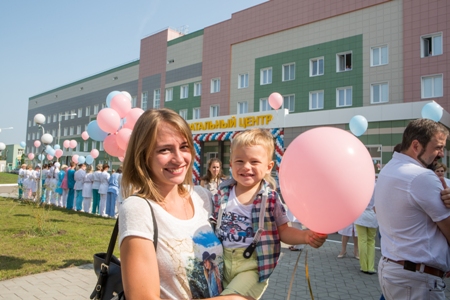 Новый корпус областного перинатального центра вступил в строй в Липецке