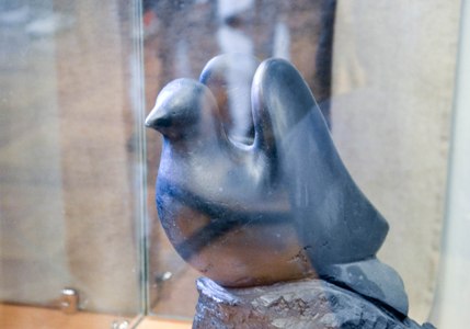 Выставка скульптур из угля открылась ко Дню шахтера в Кемерово