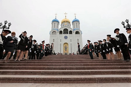 Самый большой на Дальнем Востоке кафедральный собор открылся в Южно-Сахалинске