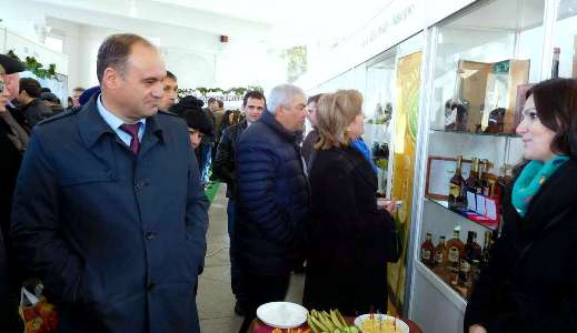 В работе выставки принял участие министр сельского хозяйства Ставрополья Владимир Ситников