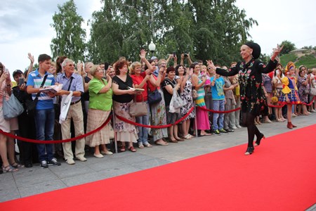 Председатель Шукшинского кинофестиваля 2016 года Светлана Светличная на церемонии открытия фестиваля