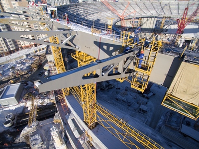 Вице-премьер Мутко посетил строящийся к ЧМ-2018 стадион "Екатеринбург-Арена"