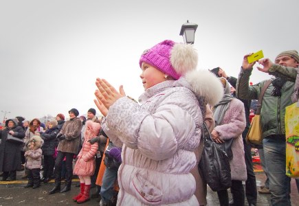 Фестиваль "Московская масленица" стартовал в российской столице