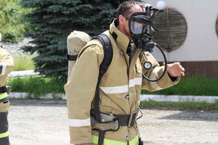 Пожарно-спасательные подразделения Кабардино-Балкарии провели учения на Аушигерской ГЭС