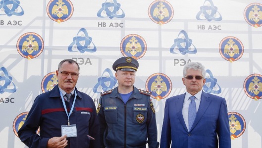 Соревнования добровольных пожарных формирований АЭС России состоялись в Нововоронеже