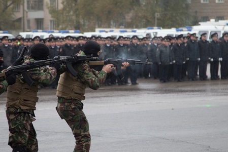Парад в честь Дня полиции впервые прошел в Ростове-на-Дону