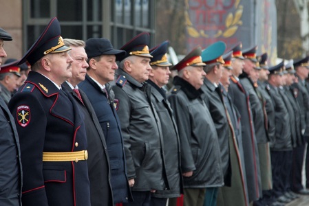 Парад в честь Дня полиции впервые прошел в Ростове-на-Дону
