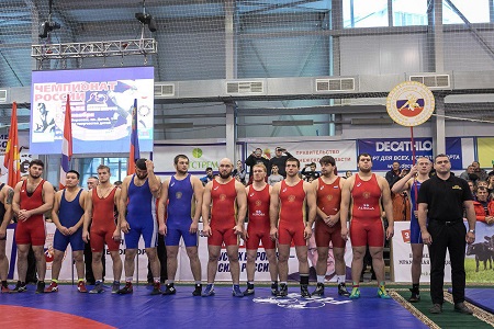 Чемпионат России по греко-римской вольной борьбе прошел в Воронеже