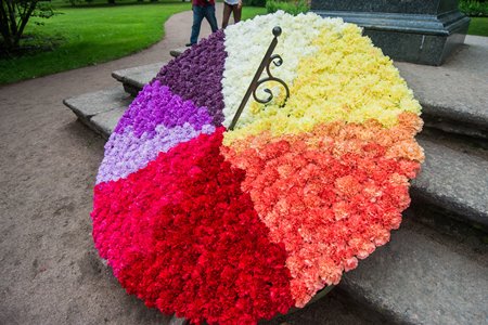 Фестиваль цветов "Павловский букет" прошел в Павловском парке