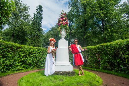 Фестиваль цветов "Павловский букет" прошел в Павловском парке
