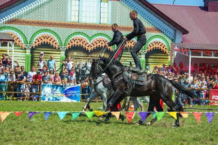 Лучшую кобылу и жеребца выбрали на  шоу арабских лошадей на Ставрополье