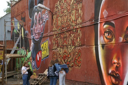 Более 3,5 тыс. человек посетили фестиваль уличного искусства в Томске