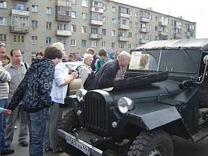 Авторетропробег, посвященный Дню Шахтера, прошел в кузбасских городах