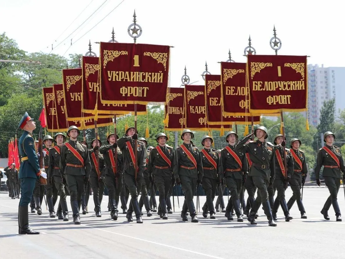 Парад Победы в Ростове-на-Дону. Фото пресс-службы губернатора Ростовской области