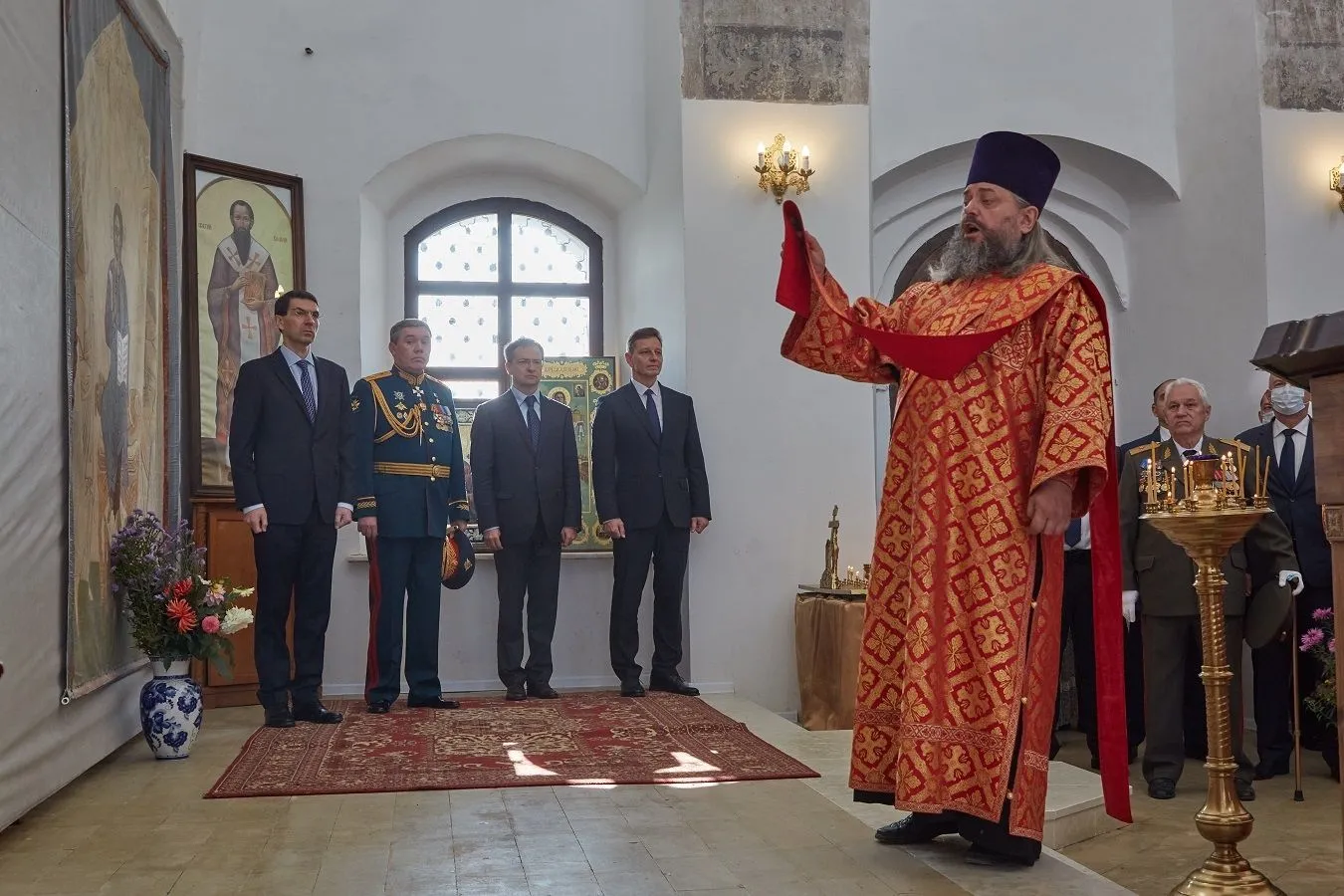 Памятник полководцу Суворову открыли во Владимирской области