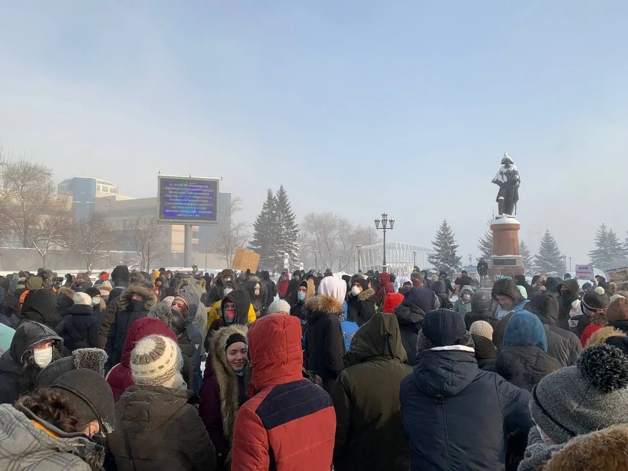 Красноярск. Фото "Интерфакса". Сергей Достовалов