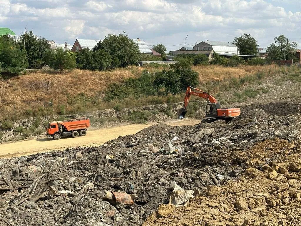 Рекультивацию свалки в Пятигорске планируют закончить в этом году. © Фото: телеграм-канал главы Пятигорска Дмитрия Ворошилова