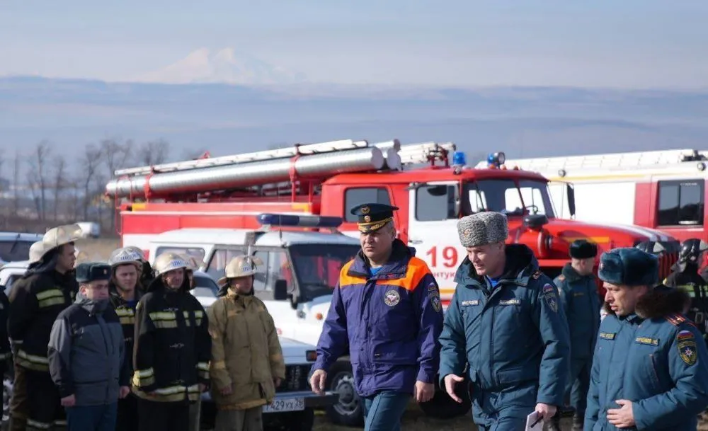 Более 600 ландшафтных пожаров произошло на Ставрополье с начала года - МЧС. © Фото: пресс-служба ГУ МЧС России по Ставрополью, Ксения Пенягина