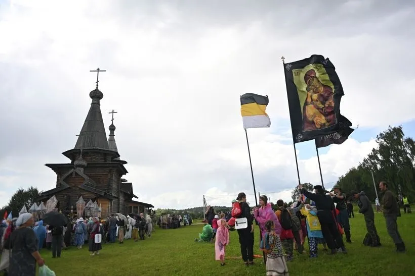 На Ильин день обычно устраивают крестный ход. Фото