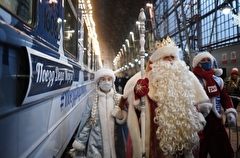 Дед Мороз доберется до Петербурга к Рождеству