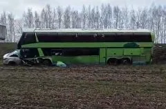 Три человека погибли в ДТП с участием пассажирского автобуса в Рязанской области