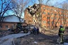 Режим ЧС введен в хакасском Черногорске в связи с частичным обрушением общежития