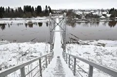 Шесть низководных мостов подтопило в Орловской области