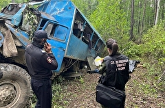 В аварии с вахтовым автобусом в Забайкалье пострадали 28 человек