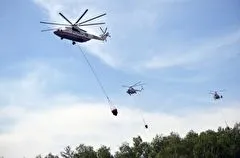 На дежурство в Воронежскую область прибывает пожарная авиация