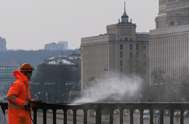 Четвертая масштабная дезинфекция пройдет в Москве 18 апреля