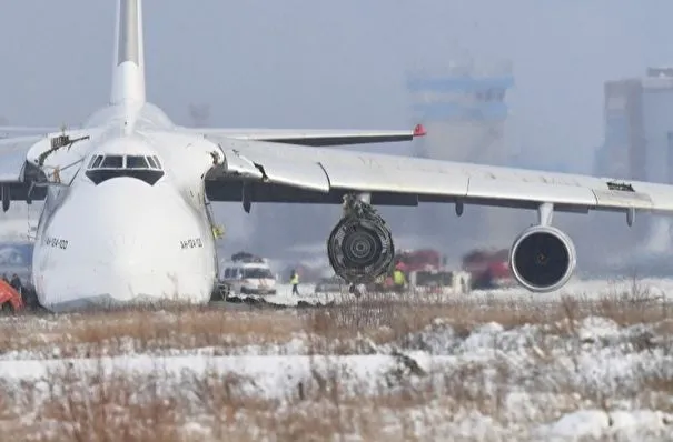 Уголовное дело возбуждено по факту аварийной посадки Ан-124 в Новосибирске