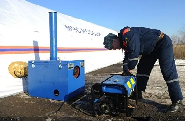 Десять мобильных пунктов для обогрева водителей развернули на дорогах Тульской области