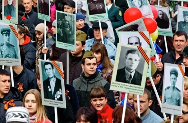 Акция "Бессмертный полк" пройдет в Алтайском крае в очном формате