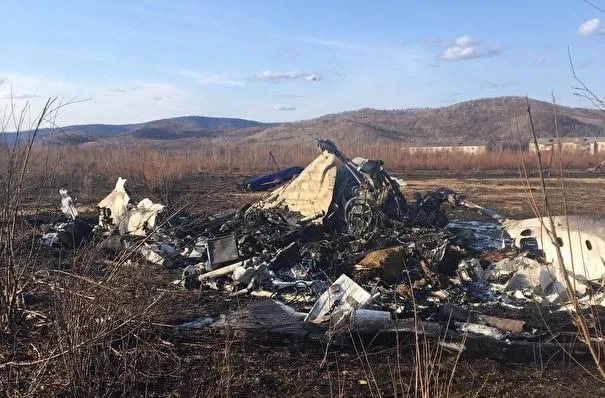 Загоревшийся в Забайкалье вертолет перевозил сотрудников Читинской авиалесоохраны