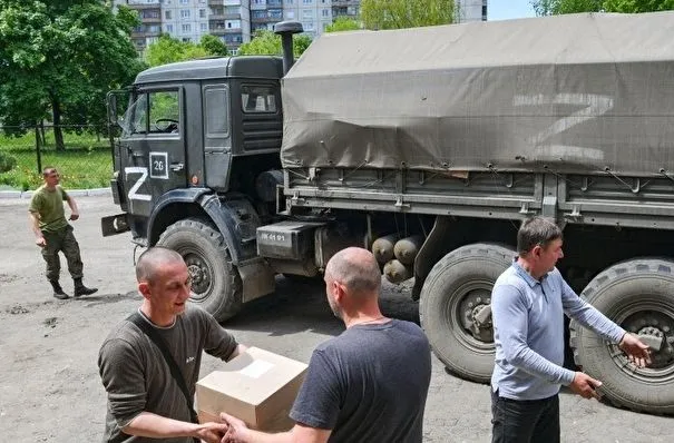 Калужская область отправила 18 тонн гумпомощи и взяла шефство над донбасским Первомайском