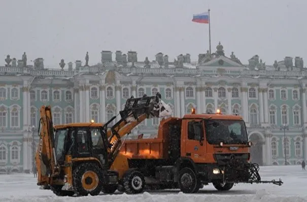 Рекорд по количеству выпавшего снега побит в Петербурге