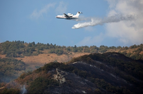 Самолет-амфибия направлен для тушения крупного пожара в Забайкалье