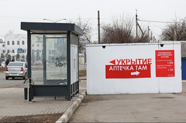 Укрытия установят на открытой местности в приграничном районе Курской области