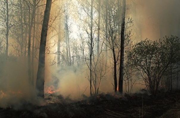 Якутск и еще 10 районов Якутии окутал дым от лесных пожаров